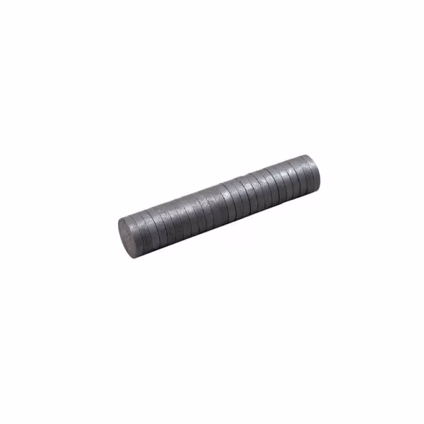 Ferriet magneet zonder coating