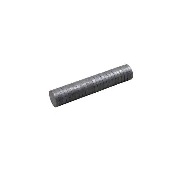 Ferriet magneet zonder coating