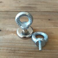 Oog voor potmagneet M6 2 Oog voor potmagneet M6 schroefdraad