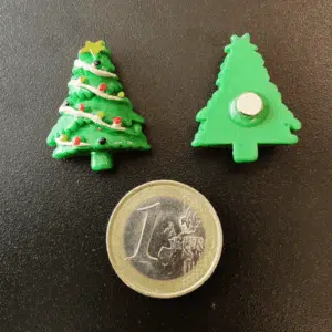 Kerstboom koelkastmagneetjes