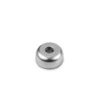 Potmagneet verzonken gat 10 mm (max trekkracht 1,3 kilo) 6 Onderzijde potmagneet met verzonken gat 10 mm