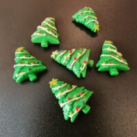 Koelkastmagneetjes kerstboom (5 stuks Kerstmagneetjes) 2 koelkastmagneten kerstboom in kerst sfeer