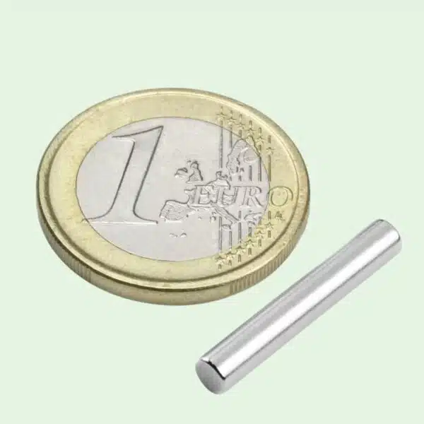 Neodymium staafmagneet 4 x 25 mm