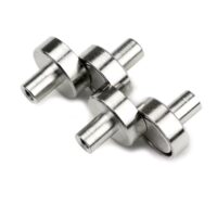 Vier stuks potmagneet met draadbus 13 mm