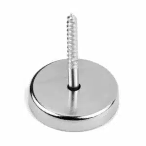 Potmagneet verzonken gat 40 mm (max trekkracht 52 kg) 4 Potmagneet met gat voor schroef