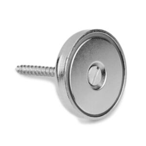 Potmagneet verzonken gat 40 mm (max trekkracht 52 kg) 5 Potmagneet met schroefgat