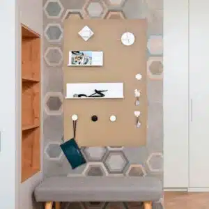 Metalen magnetische plank Kostas 50 cm wit of zwart 6 Beige groot magneetbord met magneet accessoires in het wit