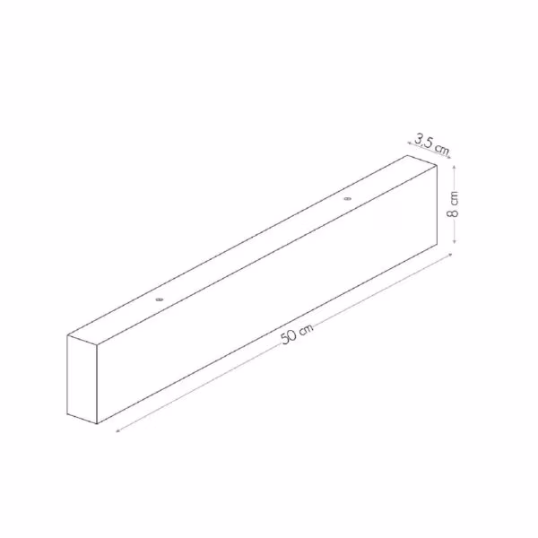Maatvoering Magnetic Bar KalaMitica