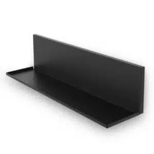 Metalen magnetische plank Kostas 50 cm wit of zwart 8 Magnetische plank van metaal zwart 50 cm