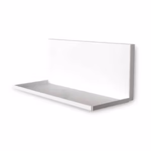 Metalen magnetische plank Kostas 30 cm wit of zwart 7 Metalen plankje wit 30 cm