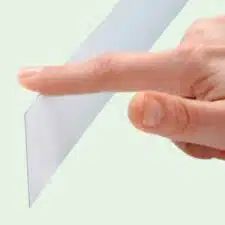 Witte magneetstrip voor magneten