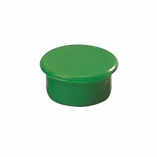 Kleine whiteboardmagneet in groene kleur