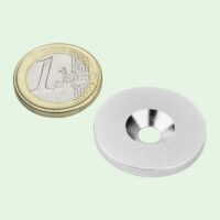 Metalen tegenstuk met boorgat 27mm 2 Metalen tegenstuk met boorgat 27mm