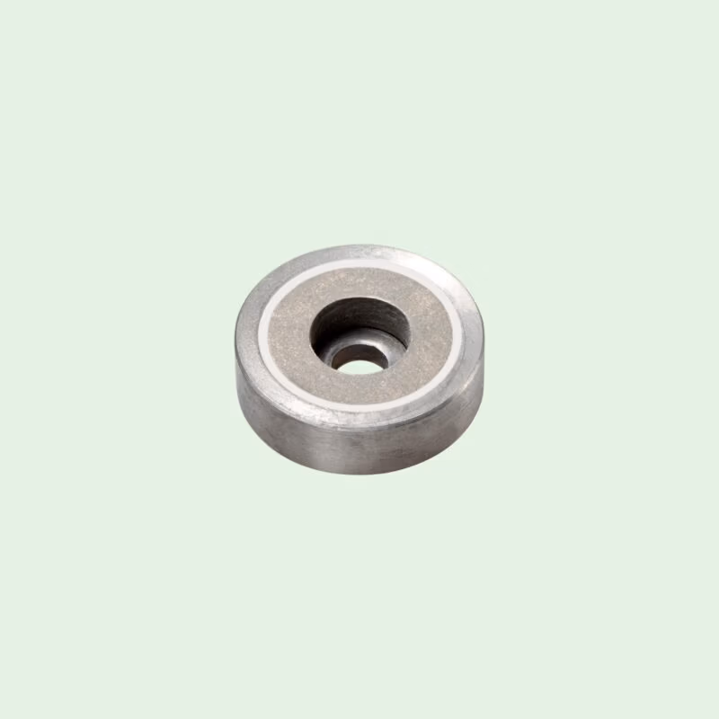 Samarium (SmCo) potmagneet met boorgat 25 mm