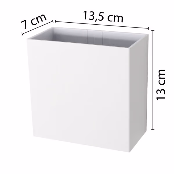 Maatvoering magnetisch bakje Uranos