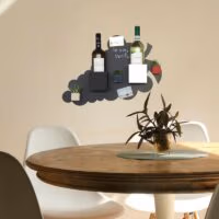 Magneetbord zwart druiventros