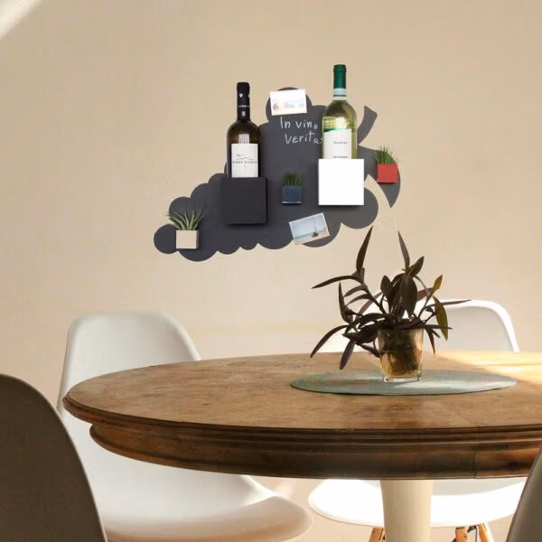 Magneetbord zwart druiventros