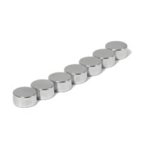 Schijfmagneet Ø 12 mm, hoogte 6 mm, diametraal 4 – MagneetjesWinkel