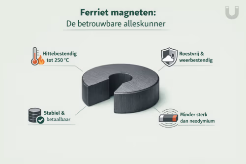 Illustratie bij artikel over ferriet magneten