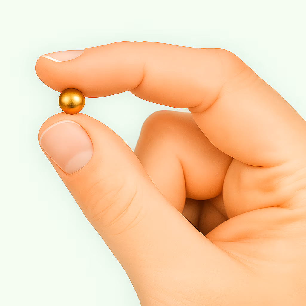 Kogelmagneet 5mm goud magneetjeswinkel.nl – MagneetjesWinkel